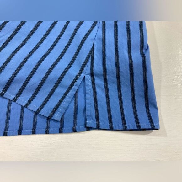 Pendleton Shirt Women’s 18W Blue Stripe Button Up Long Sleeve Casual Vintage - Picture 5 of 11